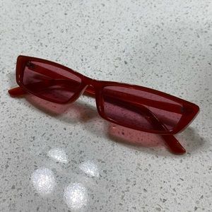 Retro narrow sunglasses